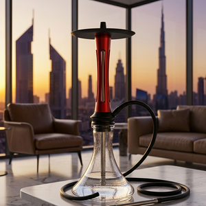 Nuevo Diseño <span class=keywords><strong>de</strong></span> Cachimba Rusa <span class=keywords><strong>de</strong></span> Vidrio OVO con Aleación <span class=keywords><strong>de</strong></span> Aluminio y Abrazadera <span class=keywords><strong>de</strong></span> Silicona para Manguera - Product Image 2
