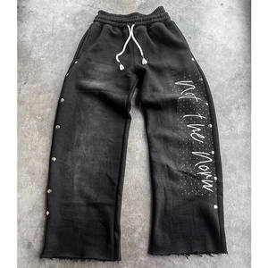 Pantaloni Tuta Personalizzati a Doppia Vita per <span class=keywords><strong>Donna</strong></span>, Stampati e Ricamati, in Tessuto Pesante French Terry, Unisex, 600 Gsm - Product Image 4