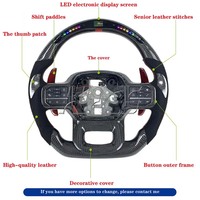 Volant en fibre de carbone personnalisé pour BMW Série 1 2 3 4 E90 E91 E92 E93 M3 Volant de haute qualité Style de conception de mouvement