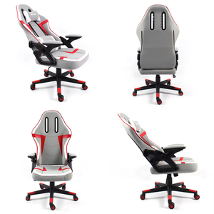 Silla Gamer de Cuero para Computadora con Reposabrazos Patentado y Personalizado, Modelo 5983, con Reposacabezas Ajustable que Brinda Comodidad y Soporte - Product Image 6