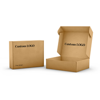 Scatola per Spedizioni in Carta Kraft Ecologica Personalizzata con Logo OEM ODM per E-commerce, Direttamente dalla Fabbrica
