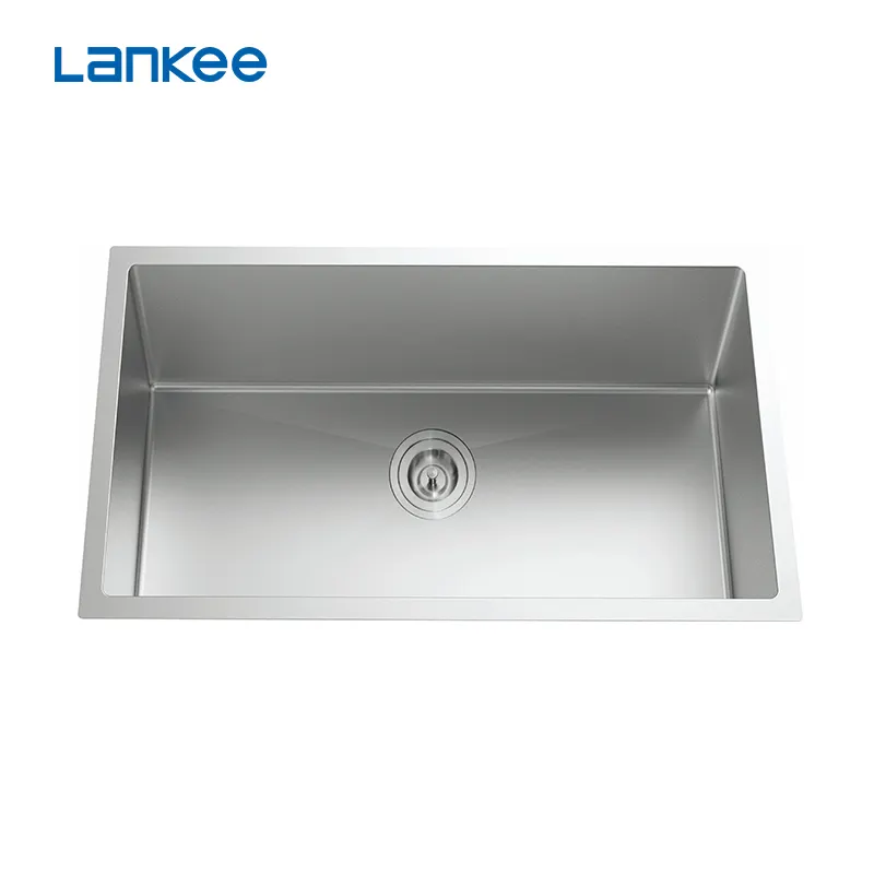 304 stainless steel hand made single bowl kitchen sinks stainless steel sink