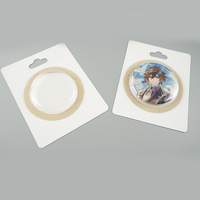 Boîte en plastique PVC PET transparente personnalisée, dômes transparents, pochette blister avec adhésif