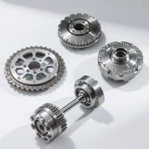 Services d'usinage CNC sur mesure de haute précision OEM pour tambour de transmission de moto en acier inoxydable et acier allié - Product Image 3