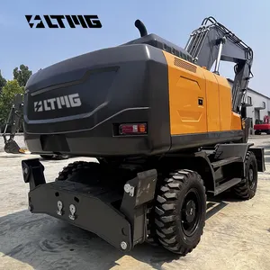 LTMG Manufacturer Heavy Duty Digger 15 Ton 18 Ton 21 Ton 23t Wheel Excavator Machine With Air Conditioner Bucket