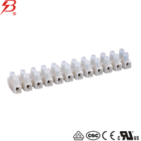 KREALUX BELEKS U Type 450V 57A bornier à vis en plastique connecteur de bande double rangée de borniers d'éclairage de barrière électrique