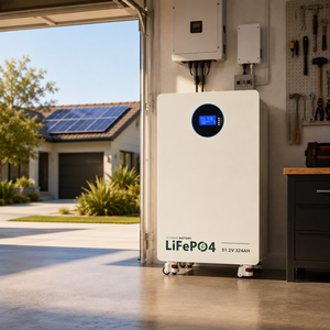 Batterie LiFePO4 haute capacité 16 kWh 51,2 V 314 Ah avec surveillance par application Bluetooth pour système d'énergie solaire résidentiel - Product Image 2