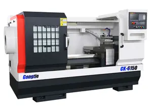 CK6150 CK6140 yüksek hassas yatay düz yatak elektrikli alet pil paketi dönüm cnc makinesi torna