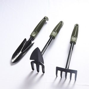 Garden Hand Tools Set Shovel Cultivator Rake Metal Ergonomic For Gardening Horticulture - Product Image 3
