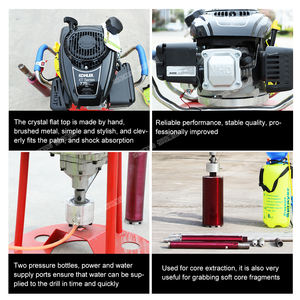 Machine de forage de roche à essence portable HW, foreuse à échantillons de roche, machine de forage à vendre - Product Image 4