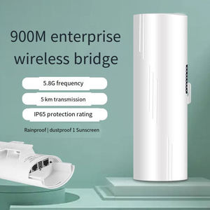 Lcn MWS-BS500T บริดจ์ไวไฟกำลังสูง 5 กม. 5.8G/300M ระยะไกล ดิจิตอลไร้สาย พร้อมฟังก์ชั่นไฟร์วอลล์ รองรับความถี่ 2.4G - Product Image 2