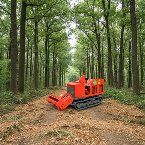 Desbrozadora de orugas diésel de 50 CV de alta eficiencia energética con tanque de combustible de 93 L y control remoto para uso agrícola personalizable - Product Image 3
