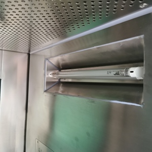 ציוד מעבדה בית חולים מותאם אישית איטום טוב משובץ תיבת מעבר סטטית חלון העברה עבור ספקי חדר נקי - Product Image 3