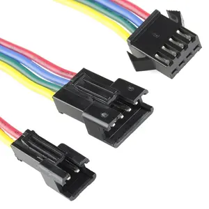 OEM ODM RoHS compliant 2.5mm electric cable quick 4 pin wire to wire connector