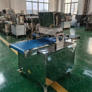 Máquina de llenado de crema para galletas y pasteles con inyección y corte por hilo, pequeña máquina depositadora de galletas y bizcochos - Product Image 5