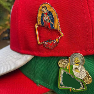 Épingles en émail souple personnalisées de style Jésus, épingles de chapeau, épingles de revers de chapeau Jésus, personnalisables - Product Image 6