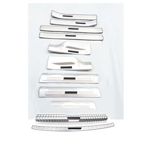 Cubierta protectora de umbral de puerta de coche, tablero protector de umbral de maletero, decoración para citroen <span class=keywords><strong>c5</strong></span> <span class=keywords><strong>aircross</strong></span> 2017 2018 2019 2020 2021 <span class=keywords><strong>2022</strong></span> - Product Image 1