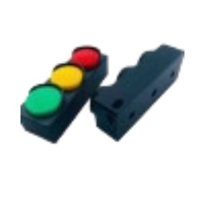 Porte-clés promotionnel imprimé en 3D, cône de signalisation, feux de circulation, clicker de doigt, figurine, accessoire de sac à dos - Product Image 5