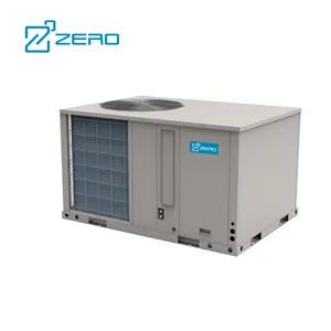 ZERO hvac 220v 380v 415v inverter rooftop package unit for heating and cooling rooftop air conditioner