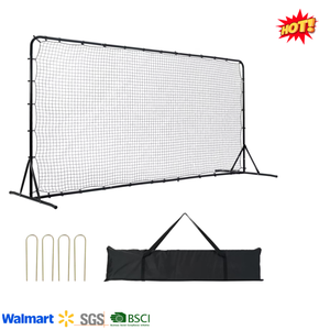 Rebondisseur de football 12x6FT avec sac de transport pour entraînement extérieur, contrôle du ballon, <span class=keywords><strong>filet</strong></span> de rebond pour le football - Product Image 1
