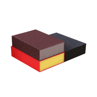 OEM Bloc de ponçage et de polissage en mousse éponge abrasif pour ponçage humide et sec, pour métal, bois et meubles