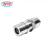 Adaptateur RF Fournisseur d'Usine MINI UHF Femelle Jack vers QMA Mâle Connecteur Adaptateur Coaxial RF Convertisseur Connecteurs en Stock