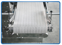 Détecteur de métaux en feuille d'aluminium utilisé dans l'industrie alimentaire pour détecter les matériaux métalliques