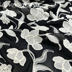 Robe Cheongsam faite à la main pour garçons et filles nouveau 3D brodé <span class=keywords><strong>Tulle</strong></span> nénuphar tissu 75d fil auvent de mariage - Product Image 2