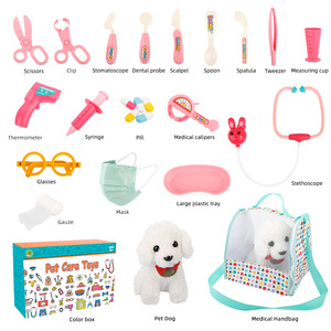 2025 nouveauté <span class=keywords><strong>Kit</strong></span> médical vétérinaire simulé pour enfants jeu de rôle médecin infirmier <span class=keywords><strong>jouet</strong></span> ensemble pour animaux de compagnie pour garçon et fille - Product Image 4