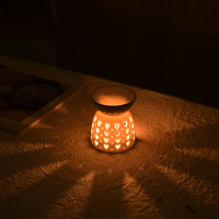 Brûleur d'encens en céramique aromatique pour huiles essentielles