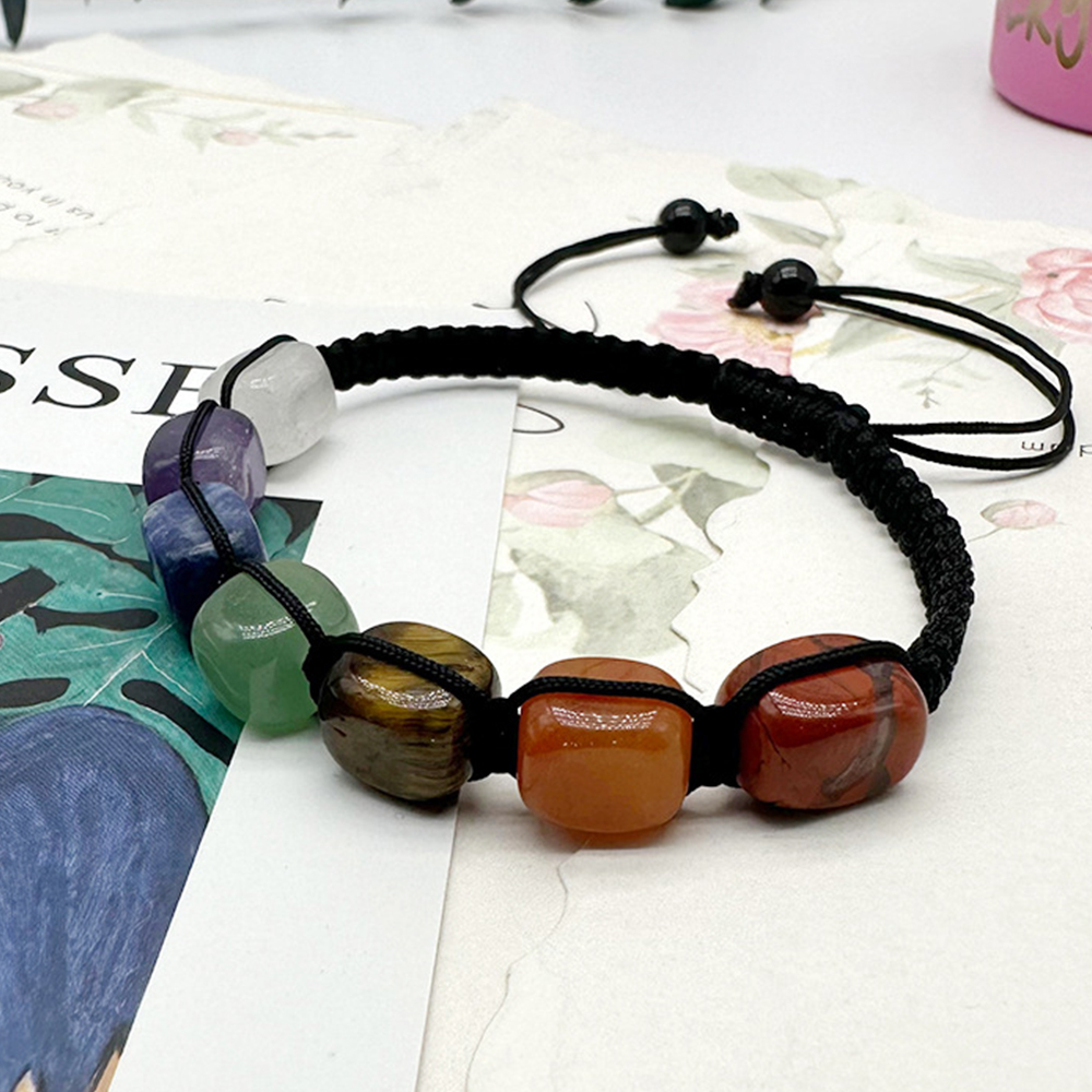 Colored crystal stones