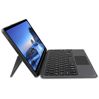 Étui Clavier Tablette Prix Usine pour Samsung Galaxy Tab A9/A11 Plus S7 S8 11 pouces en Cuir PU Type-Folio avec Chargement USB-C