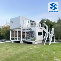 Nouvelle conception 2026 : Cabine Apple préfabriquée, mini-maison étanche et mobile pour bureau de jardin, camping et B&B
