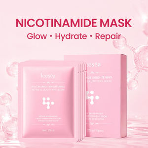 Mascarilla Facial OEM de Niacinamida, Iluminadora, Reparadora y Embellecedora, Esencia en Lámina de Seda, Reduce la Hiperpigmentación, Repara la Barrera Cutánea, Brillo - Product Image 1