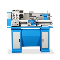 Tour horizontal métallique haute puissance CQ6133 pour usage domestique, tour de banc de précision moyenne avec porte-outils à 4 postes pour machine de traitement