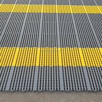 40*40*3cm Hochbelastbare Ineinandergreifende Gitterbodenplatten PP-Verstärkt Belastbar für Autowäsche und LKW-Wäsche