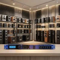 Processeur audio numérique Vason 260 U.S. ADI's Five Series 3 entrées 6 sorties 48 dB de gain 750 ms de latence DSP Driverack AK5552/AD1955