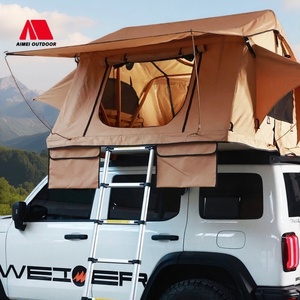 Tente <span class=keywords><strong>de</strong></span> toit pliable pour camping, tout-terrain, SUV, voiture, camping en plein air, entièrement automatique, pour voyages en autonomie - Product Image 4
