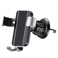 Produits tendance 2024 Nouveautés Support de téléphone pour grille d'aération Étagères d'affichage Gadgets technologiques en aluminium Support de téléphone portable