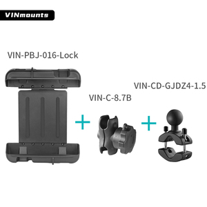 Support de tablette antivol robuste avec tête sphérique pour Lenovo, Samsung et Zebra - Product Image 3