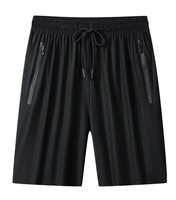 Shorts de sport respirants à séchage rapide pour hommes, fermeture à cordon, 100% polyester