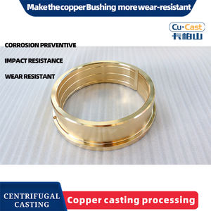 น็อตทองแดงหล่อลื่นตัวเองทนอุณหภูมิสูงรองรับการปรับแต่งสำหรับการใช้งานในการทำเหมือง - Product Image 4