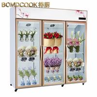 Réfrigérateur à boissons, simple ou double, trois portes, réfrigéré, refroidi par air, sans givre, conservation des aliments frais, boissons froides, commercial, bière