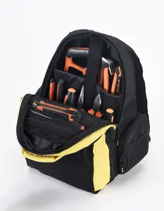 Custom Logo Tool Backpack Bag Multifunctional Laptop Electrician Backpack Portable Multi-functional Backpack Tool Storage