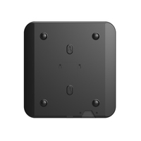 Antenne numérique HDTV omnidirectionnelle en plastique ANTOP avec gain amplifié 28 dB FM/VHF/UHF, options de montage sur table ou mur
