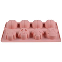 DIY Lustiges Geschenk 3D Totenkopf-Gehirn Silikonform 3D-Form Silikon Schokoladenriegel Kuchen Eiswürfel Herstellungswerkzeug zur Dekoration