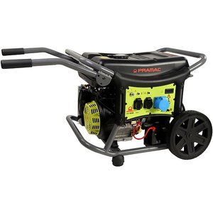 Generatore portatile WX 6200 ES motore monocilindrico a 4 tempi da 5kw potenza nominale 380V DC AC 60Hz Auto rinculo a distanza singola benzina - Product Image 1