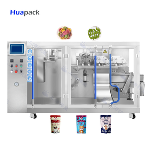 Pet Snack Automatic Plastic Food Grade Doypack Zipper Filling Sealing Packing Machine User Friendly Horizontal Packing Machine - Product Image 1