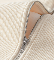 Veste en tissu gaufré pour homme, vente chaude 2025, logo brodé, sweat à capuche thermique, taille plus, sweat à capuche zippé, veste ample