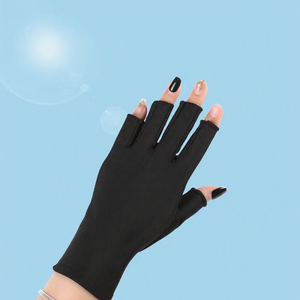 Gants de Nail Art demi-doigt personnalisés protection UV Gants de soin des mains <span class=keywords><strong>anti</strong></span>-<span class=keywords><strong>bronzage</strong></span> Type de beauté - Product Image 4